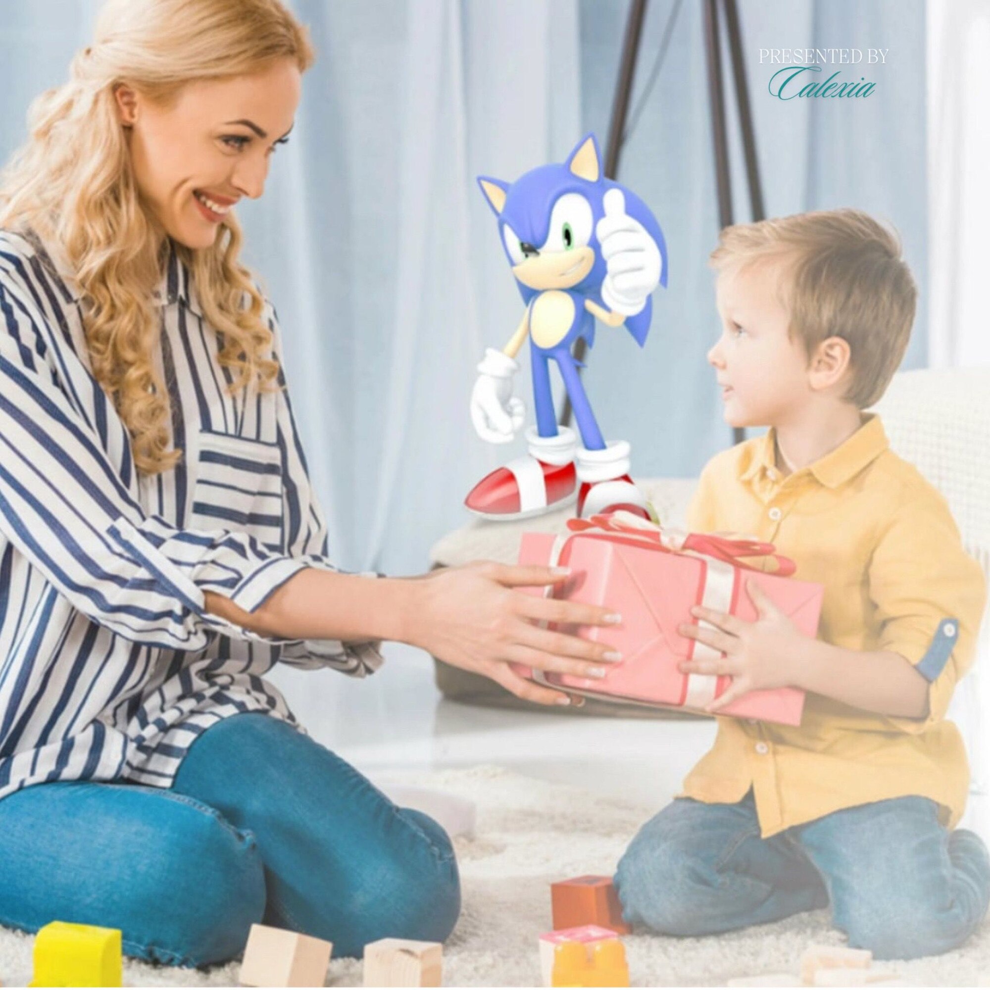Tableta Educationala pentru Copii 7 Inch e-Wantay®, Android, Sonic, 3-12 ani, 2GB RAM, 32GB ROM, Camera Foto Dubla, Bluetooth, WiFi, Carcasa Rezistenta, Folie de Protectie + Stilou + 5 Jucarii Educationale, Albastra