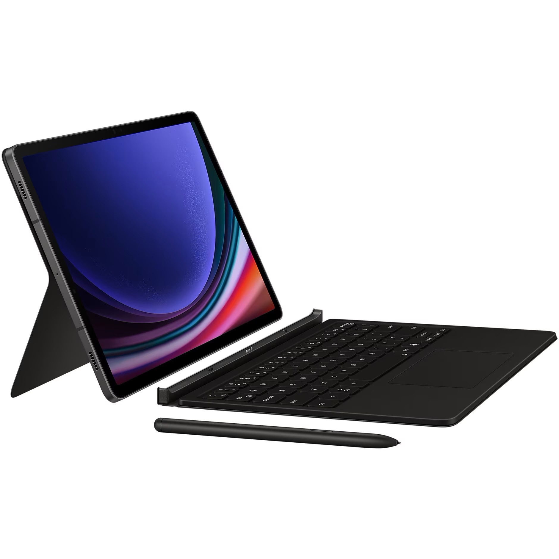 Tableta Samsung Galaxy Tab S10 FE EvoX, 10.9", 256GB, 8GB RAM, S Pen, Tastatura, WIFI, Black