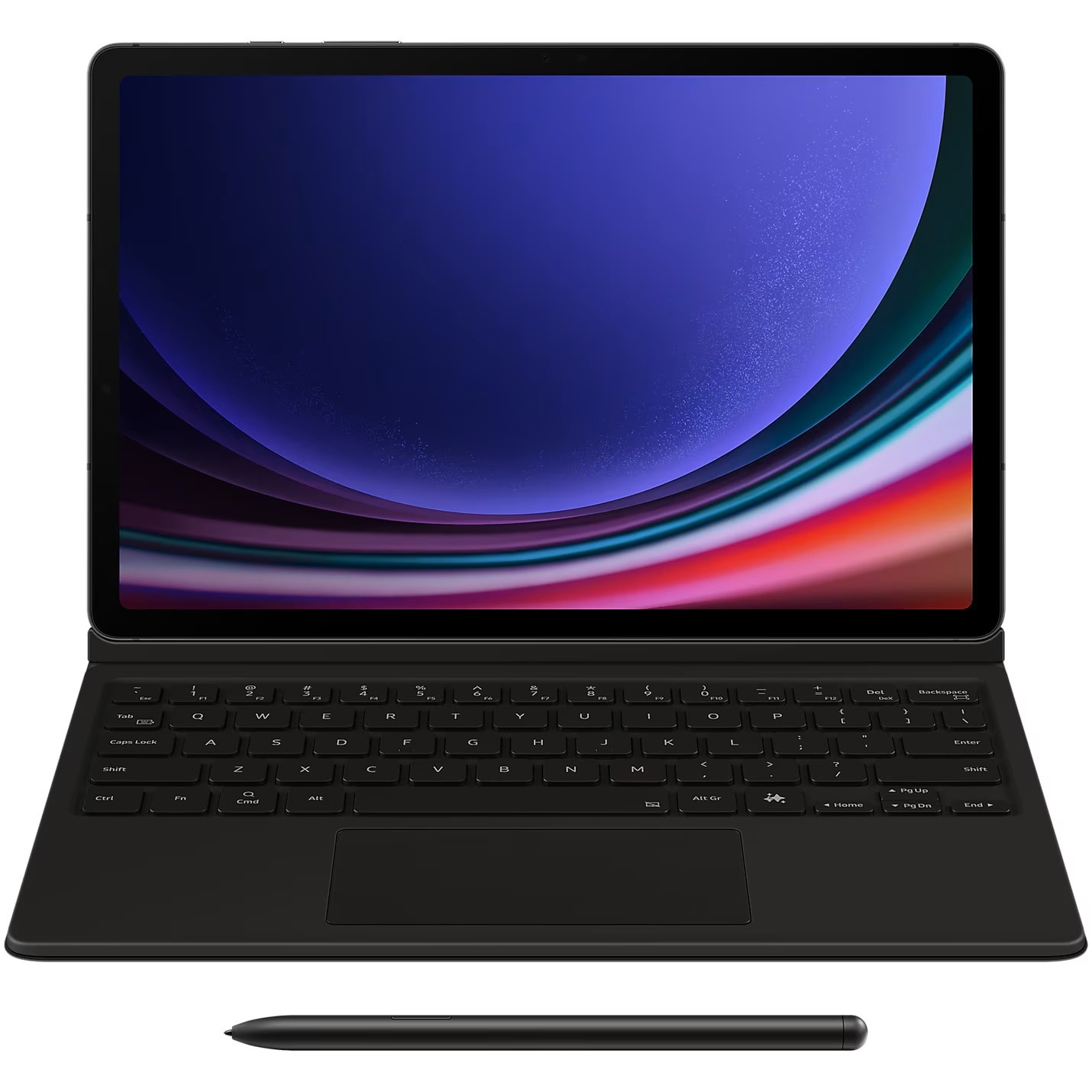 Tableta Samsung Galaxy Tab S10 FE EvoX, 10.9", 256GB, 8GB RAM, S Pen, Tastatura, WIFI, Black