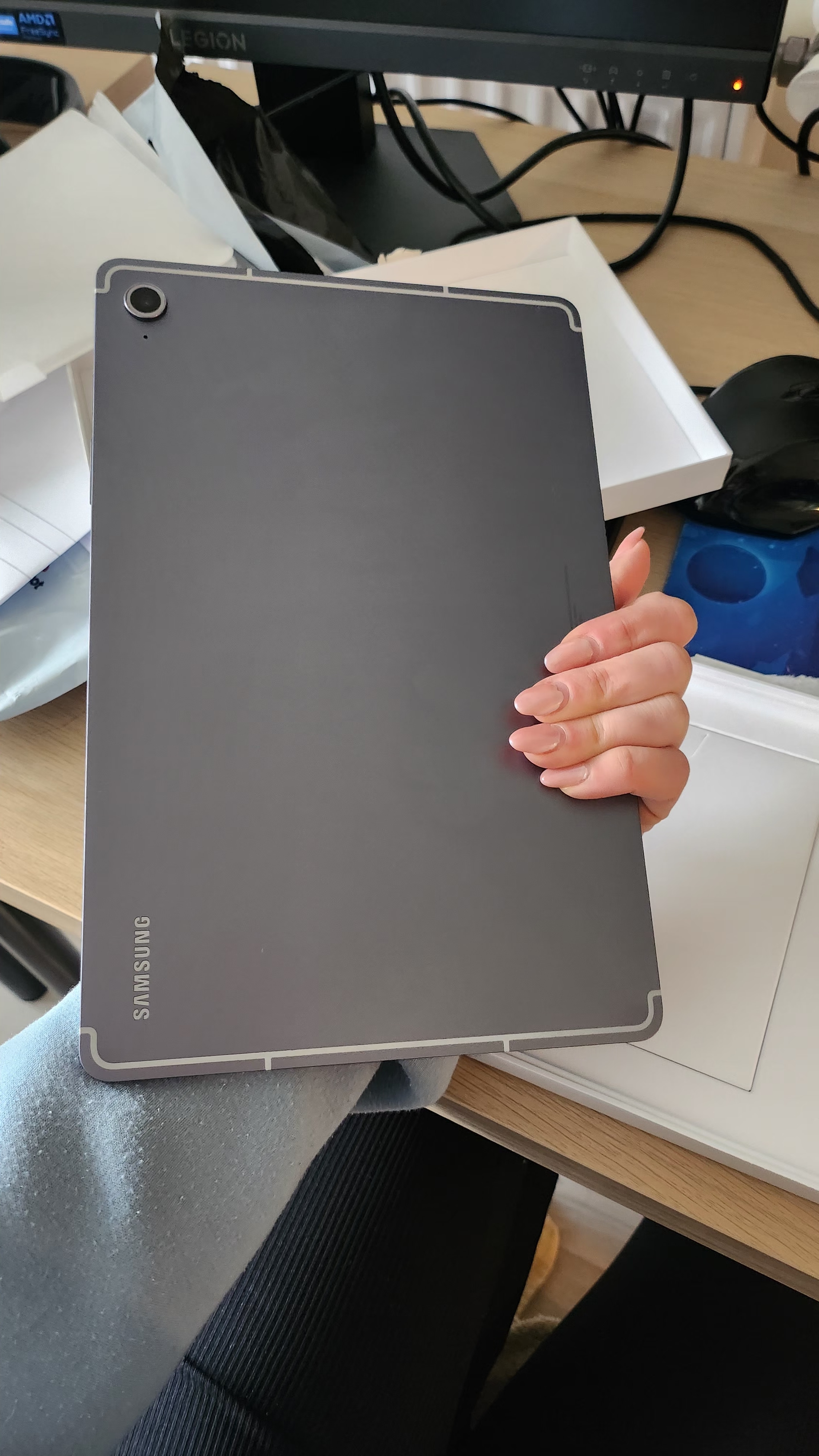 Tableta Samsung Galaxy Tab S10 FE, 10.9", 12GB, 256GB, 5G, Silver