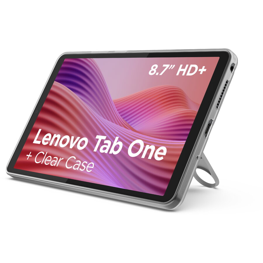 Tableta, Lenovo, Tab One TB305FU, procesor MediaTek Helio G85, 4GB RAM, 64GB Flash + husă