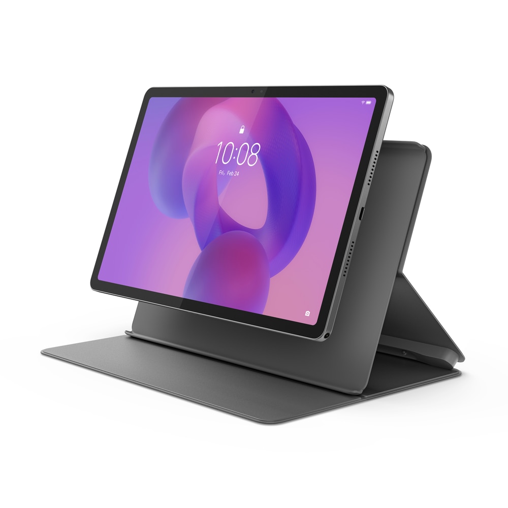 Tableta Lenovo Idea Tab TB336FU, Procesor MediaTek Dimensity 6300, Ecran IPS 2.5K 11", 8GB RAM, 256GB Flash, 8MP, Wi-Fi, Bluetooth, Android + Lenovo® Tab Pen + Folio Case Gri