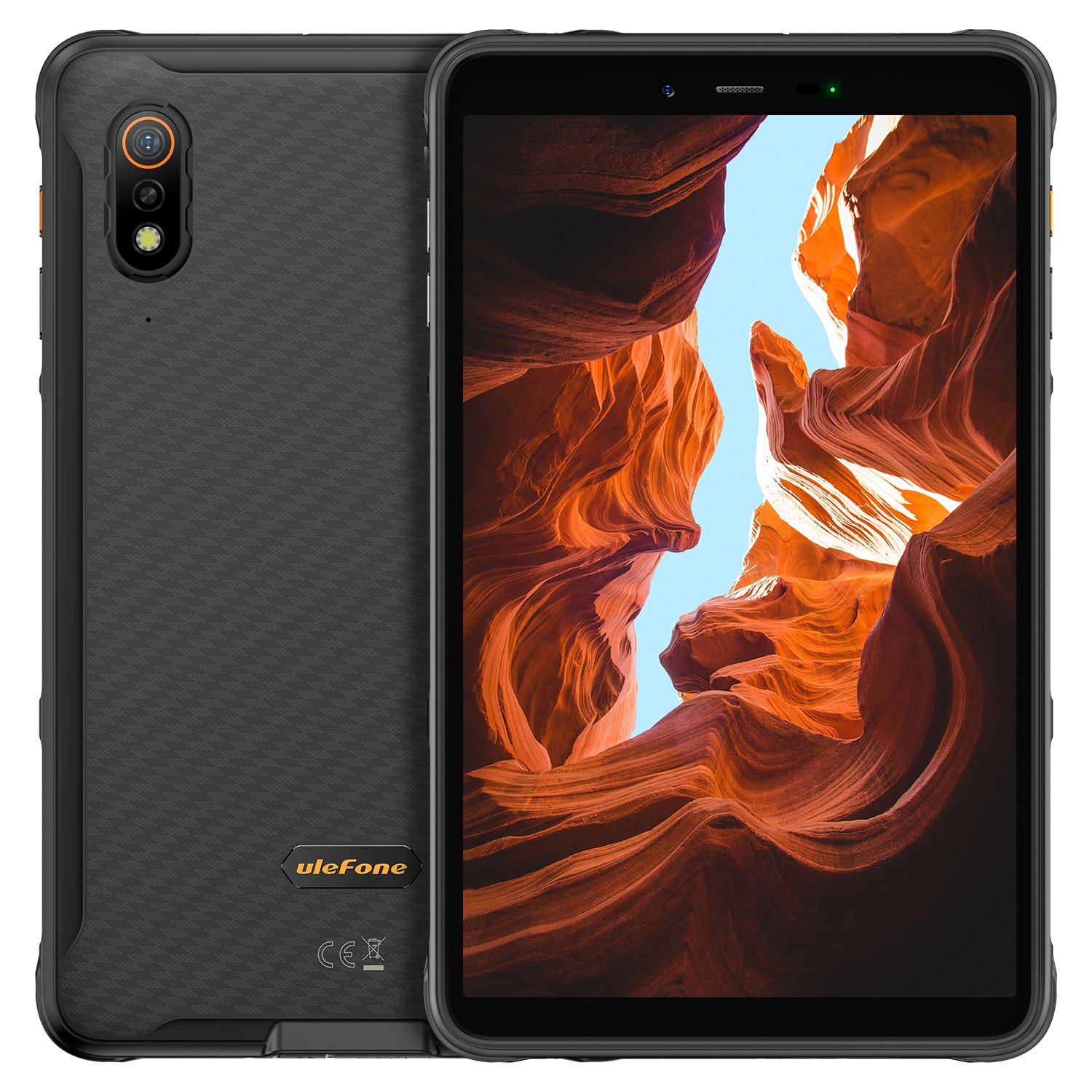 Tableta Ulefone Armor Pad Pro Negru, 4G, IPS, 8.0″, 16GB RAM (8GB + 8GB extensibili), 128GB ROM, Android 13, MediaTek MT8788, 7650mAh, Dual SIM