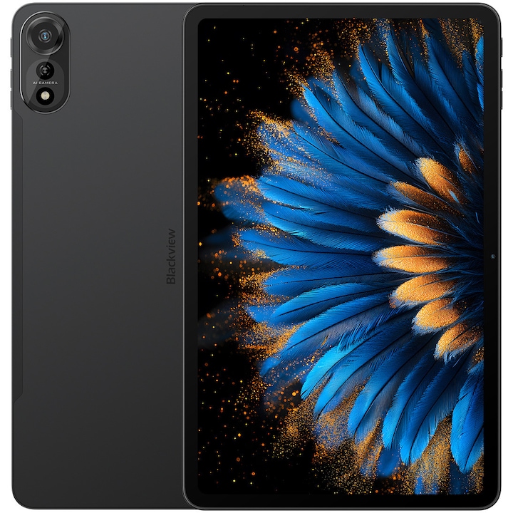 Tableta, Blackview MEGA2, 12", 12GB RAM, 256GB Flash, Stylus, Face Unlock, Gri
