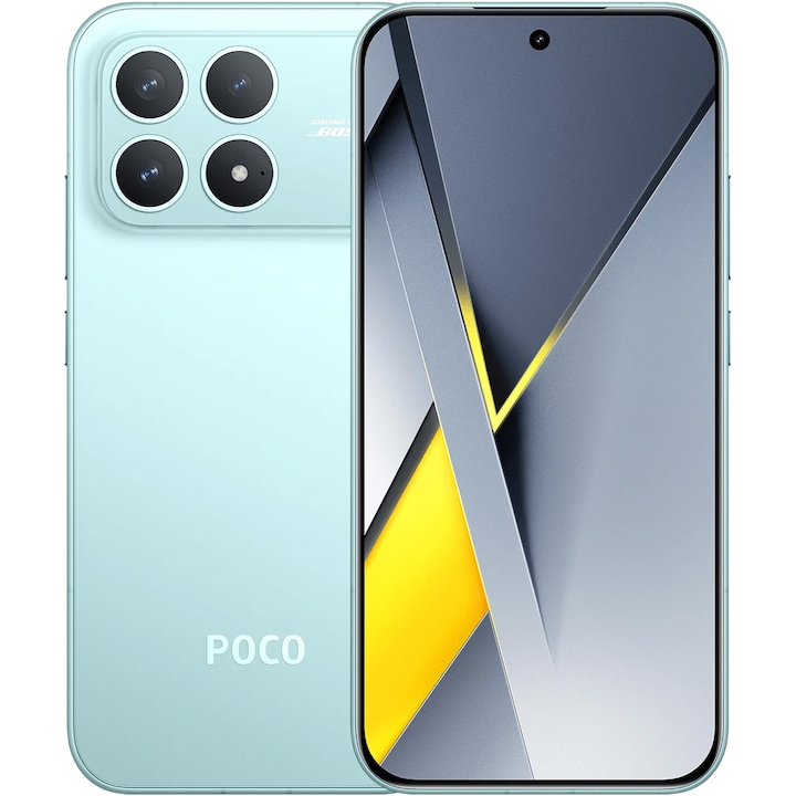 Telefon mobil Poco F8 Pro, 12GB RAM, 256GB, 5G, Blue