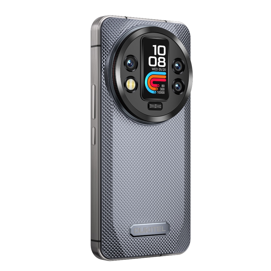 Telefon mobil Oukitel WP200 Pro, Dual SIM, 5G, Octa-Core Mediatek Dimensity 8200, 6.7-inch AMOLED 120Hz, 72GB RAM (24GB + 48GB ext), 1TB, NFC, IP68, Modul Detasabil Smart Band Screen, Android 15