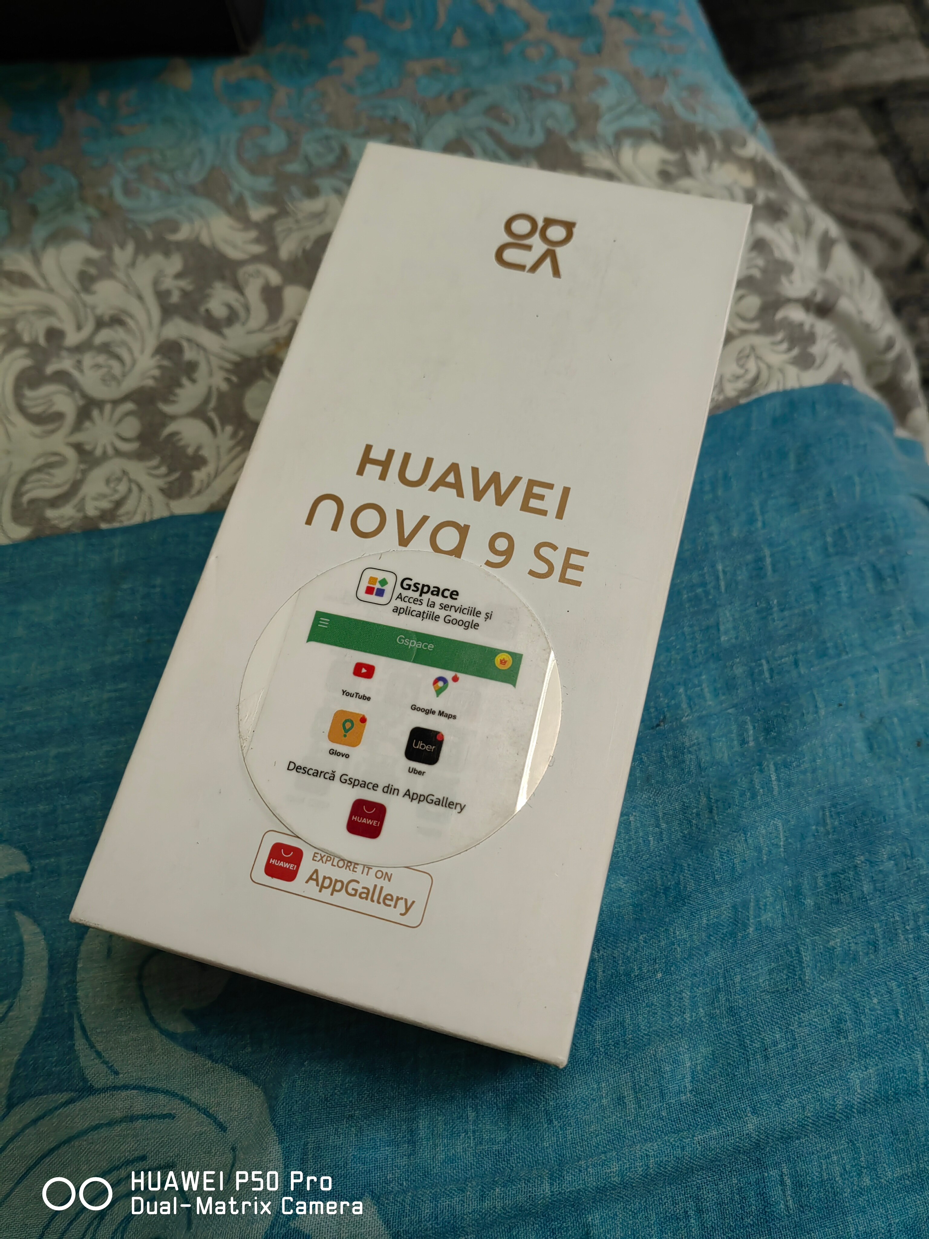 Telefon Mobil Huawei Nova 9 SE, Dual SIM, 8GB RAM, 128GB, 4G, Pearl White