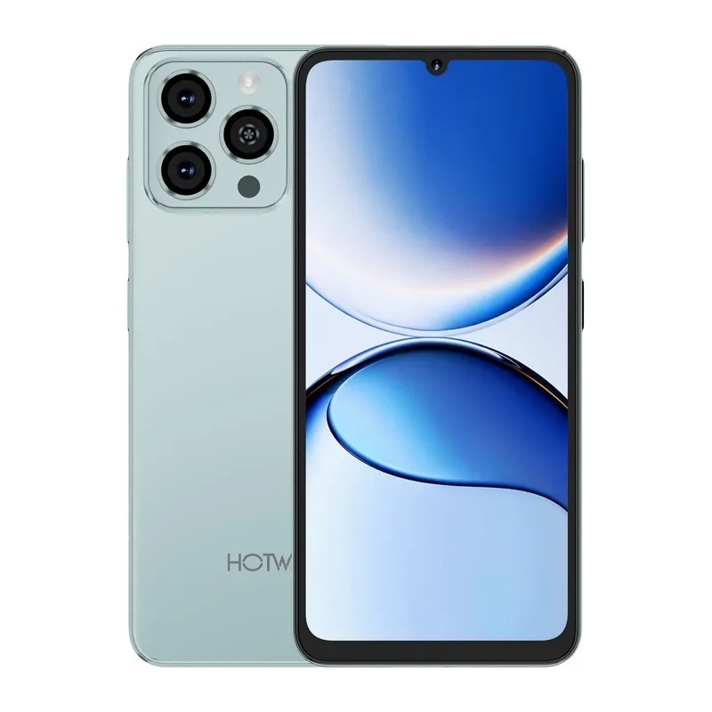 Smartphone HOTWAV A16 Pro Max, 6, 75 inch, 13 MP, verde, 3GB RAM, 64GB intern