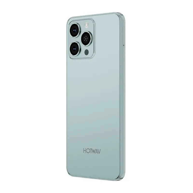 Smartphone HOTWAV A16 Pro Max, 6, 75 inch, 13 MP, verde, 3GB RAM, 64GB intern