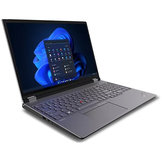 Laptop Lenovo ThinkPad P16 Gen 2 cu procesor Intel® Core i9-13980HX pana la 5.6GHz, 16" WQXGA, IPS, 165Hz, 32GB DDR5 RAM, 1TB SSD, NVIDIA® RTX 5000 16GB GDDR6, Windows® 11 Pro, Storm Grey, 3y on-site Premium Care