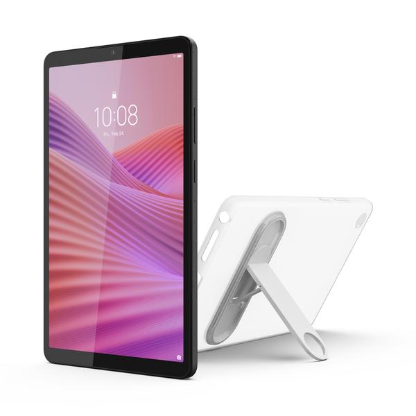 Tableta Lenovo Tab One TB305FU, Procesor MediaTek Helio G85 Octa-Core, Ecran IPS 8.7", 4GB RAM, 64GB Flash, 8MP, Wi-Fi, Bluetooth, GPS, Android + Husa Clear Case (Gri)
