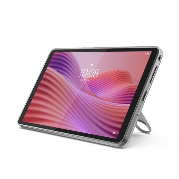 Tableta Lenovo Tab One TB305FU, Procesor MediaTek Helio G85 Octa-Core, Ecran IPS 8.7", 4GB RAM, 64GB Flash, 8MP, Wi-Fi, Bluetooth, GPS, Android + Husa Clear Case (Gri)