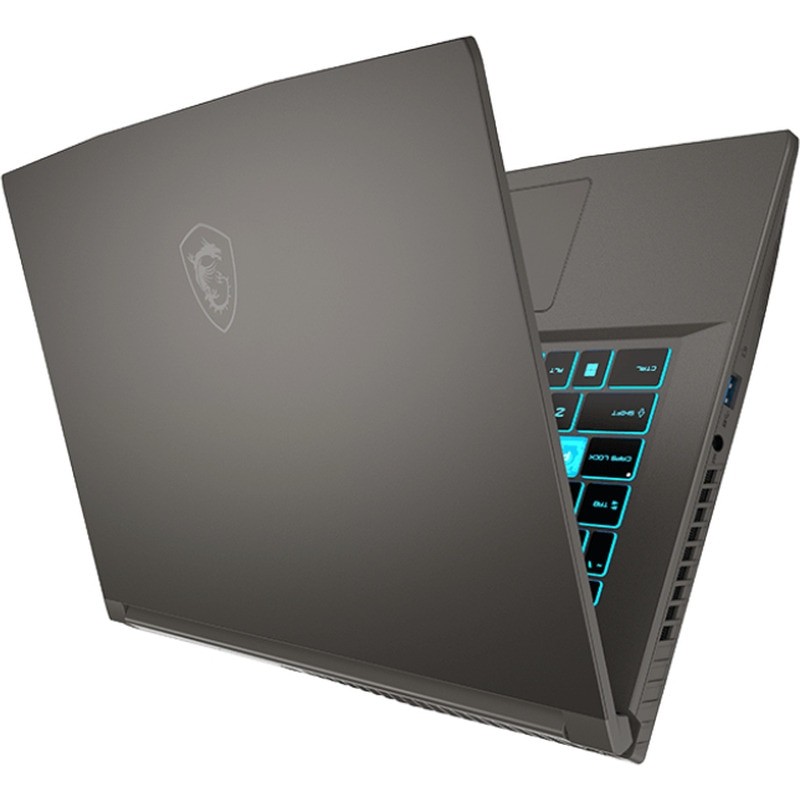 Laptop Gaming MSI Thin 15 B12VE cu procesor Intel® Core™ i5-12450H pana la 4.4GHz, 15.6'', IPS, Full HD, 144Hz, 16GB DDR4 RAM, 1TB SSD, NVIDIA GeForce RTX 4050 6GB GDDR6, No OS, Cosmos Gray