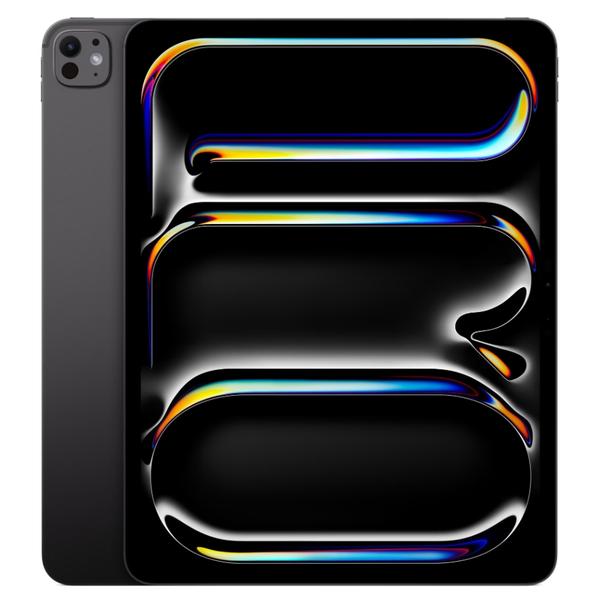 Tableta Apple iPad Pro 13 2025 Cellular, Procesor Apple M5, Ecran Ultra Retina OLED 13", Nano Texture, 16GB RAM, 2TB Flash, Camera 12 MP, Wi-Fi, Bluetooth, GPS, 5G, iPadOS (Negru)