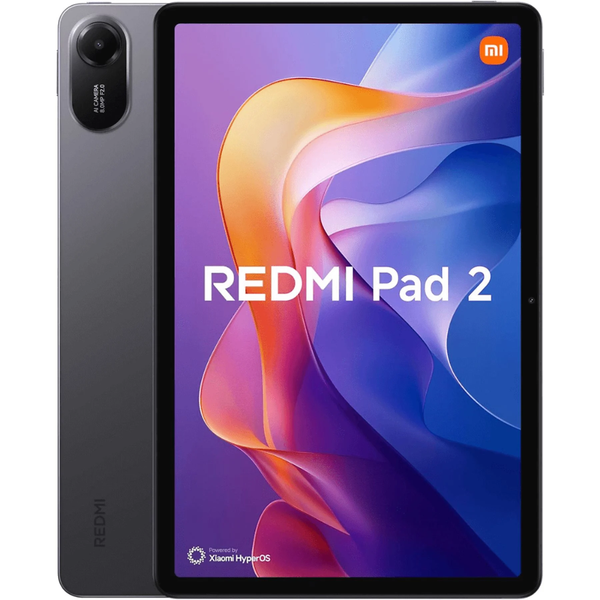 Tableta Xiaomi Redmi Pad 2 LTE, Procesor MediaTek Helio G100-Ultra, Ecran 11", 4GB RAM, 128GB Flash, 8MP, WiFi, Bluetooth, 4G, HyperOS (Gri)