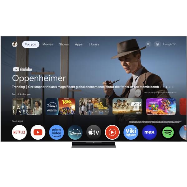 Televizor QD-MiniLED TCL 190 cm (75") 75Q8C, Ultra HD 4K, Smart TV, WiFi, CI