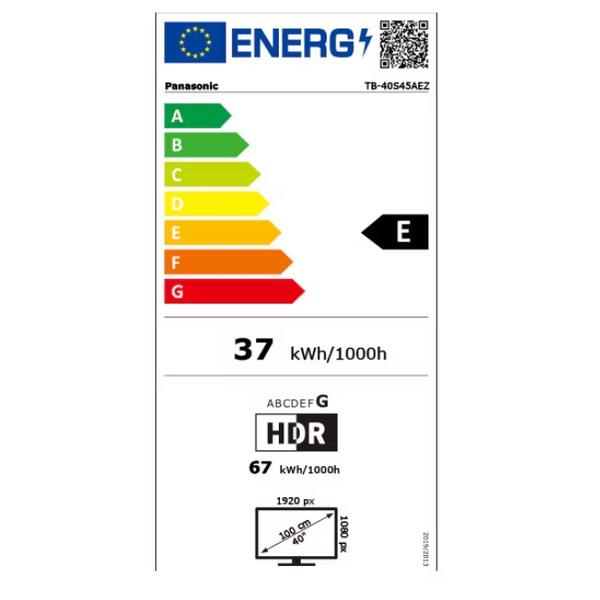 Televizor LED Panasonic 101 cm (40") TB-40S45AEZ, Full HD, Smart TV, WiFi, CI+