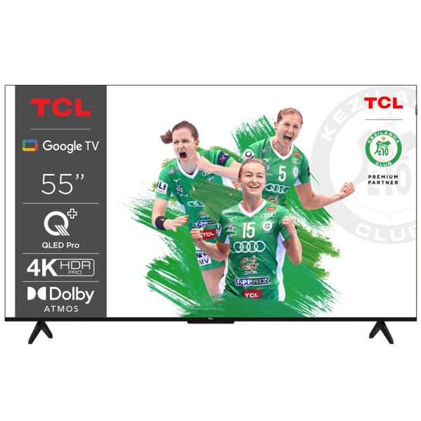 Televizor QLED TCL 139 cm (55") 55T7B, Ultra HD 4K, Smart TV, WiFi, CI