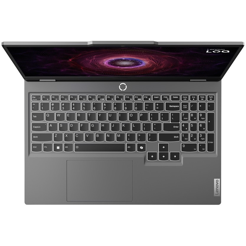 Laptop Gaming Lenovo LOQ 15ARP9 cu procesor AMD Ryzen™ 5 7235HS pana la 4.2GHz, 15.6" Full HD, IPS, 144Hz, 16GB DDR5, 512GB SSD, NVIDIA® GeForce RTX™ 3050 6GB GDDR6, No OS, Luna Grey
