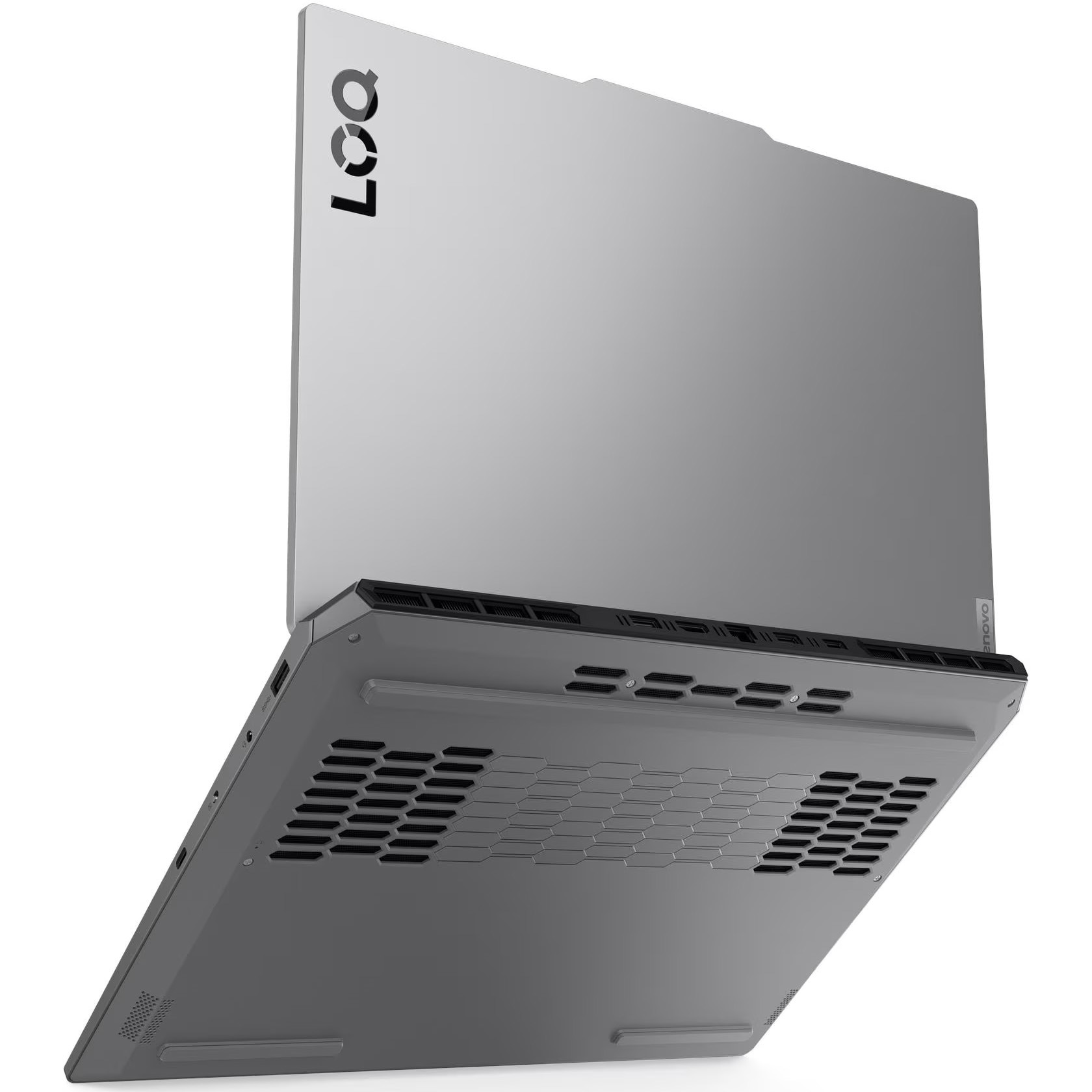 Laptop Gaming Lenovo LOQ 15IRX10 cu procesor Intel® Core™ i7-14700HX pana la 3.9GHz, 15.6''. Full HD, 32GB LPDDR5x RAM, 1TB SSD, NVIDIA® GeForce RTX™ 5050 8GB GDDR7, No OS, Luna Grey