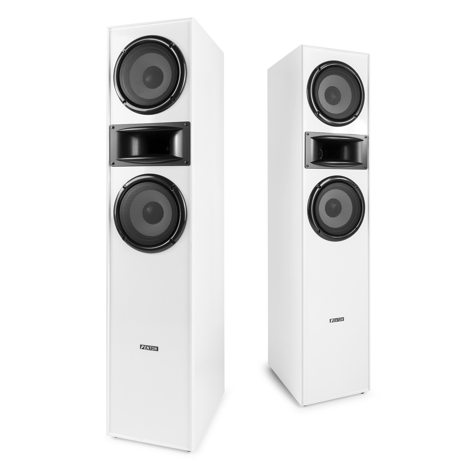 Set de 2 boxe turn, 6.5", 200W, alb, Fenton SHF700B