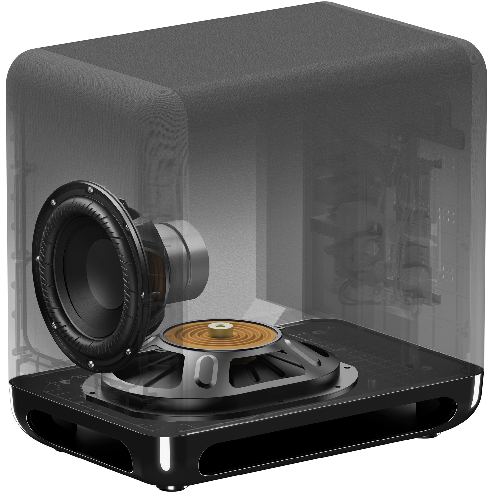 Subwoofer Sony SA-SW5, Wireless, 300W, Radiator pasiv, Negru