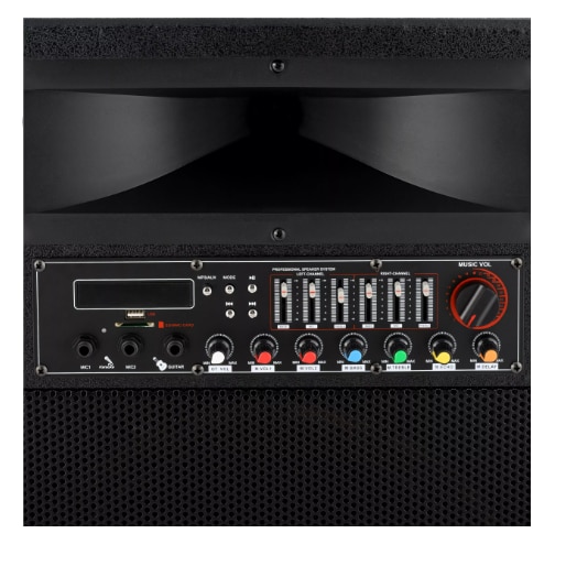 Set 2 boxe JRH 2035 profesional,13 equlizator. microphone si telecomanda