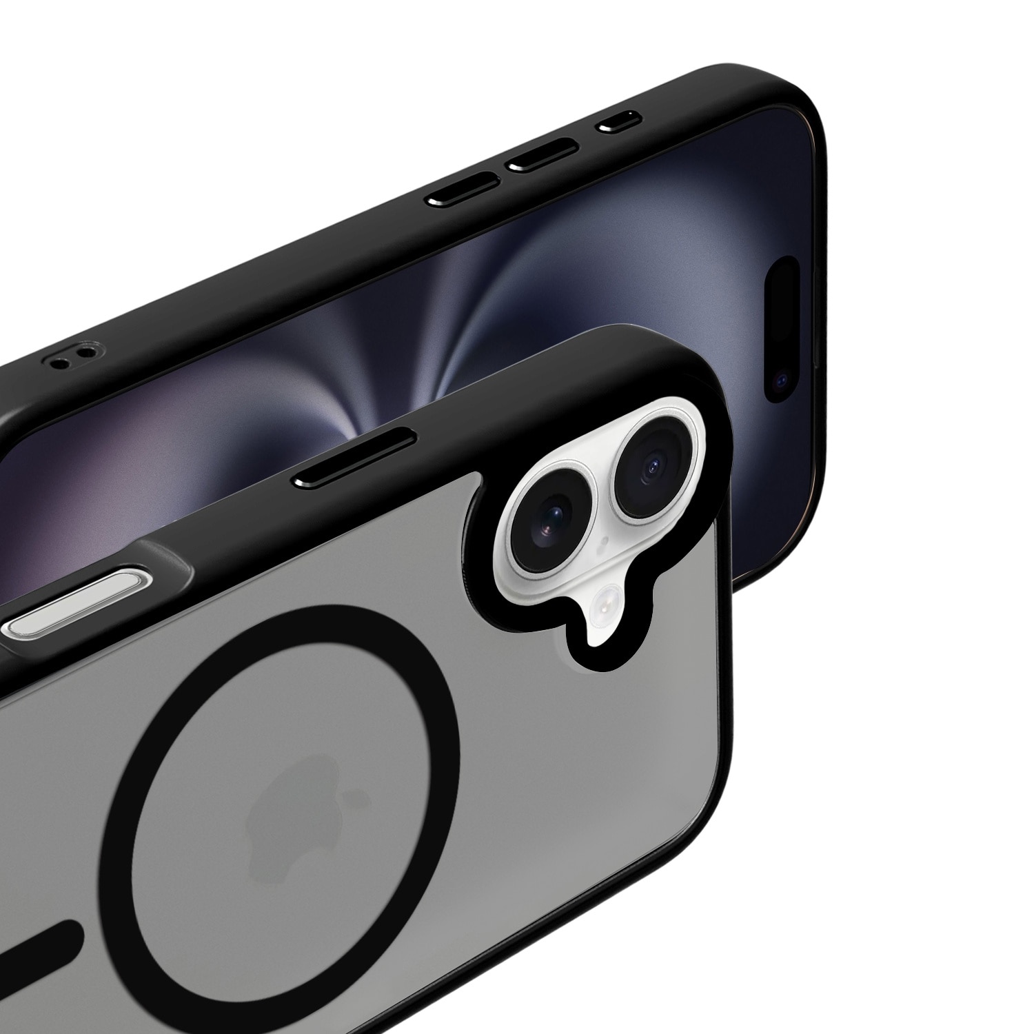 Husa de Protectie, Compatibila Apple iPhone 16, Doctor Shield Fantom, MagSafe - Negru