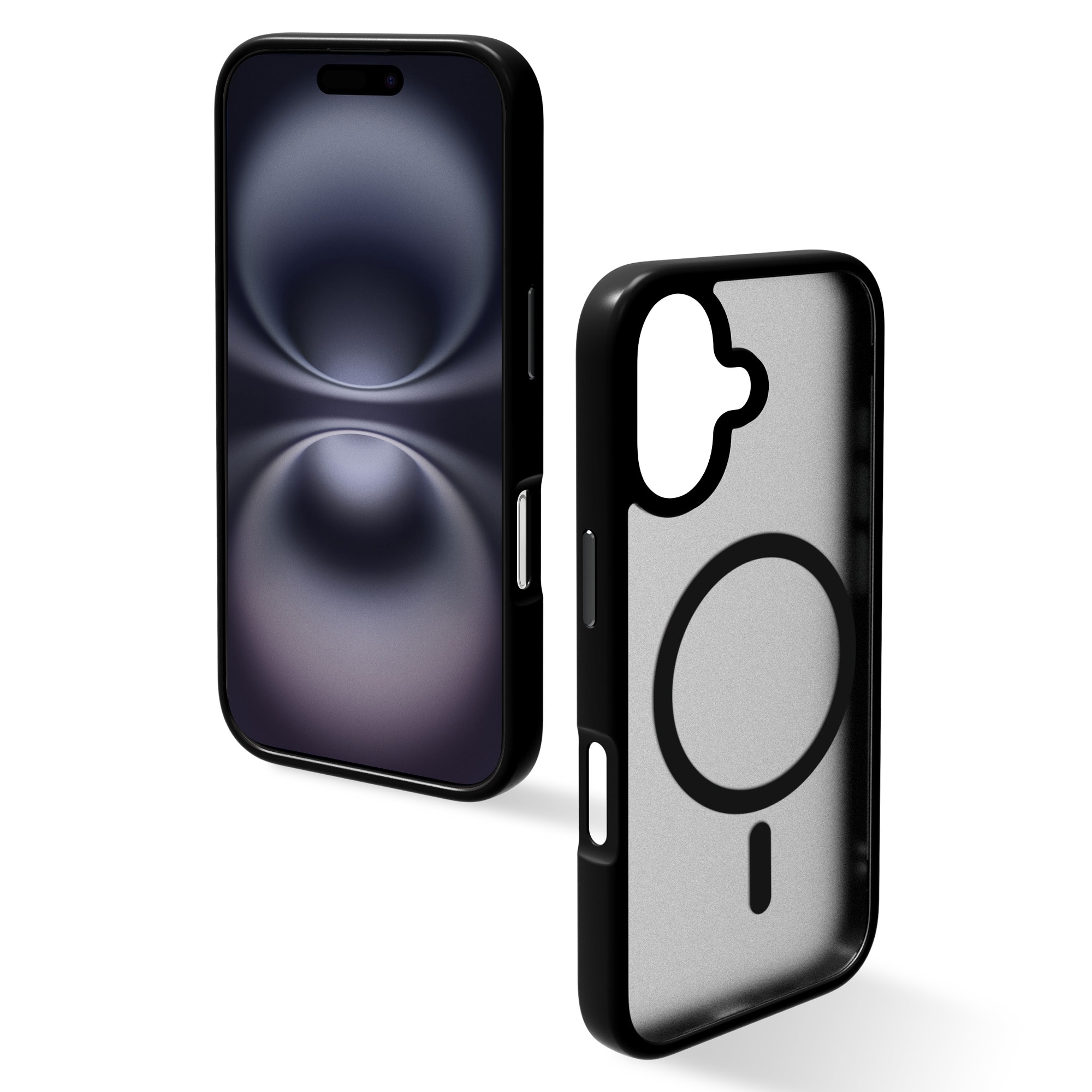Husa de Protectie, Compatibila Apple iPhone 16, Doctor Shield Fantom, MagSafe - Negru