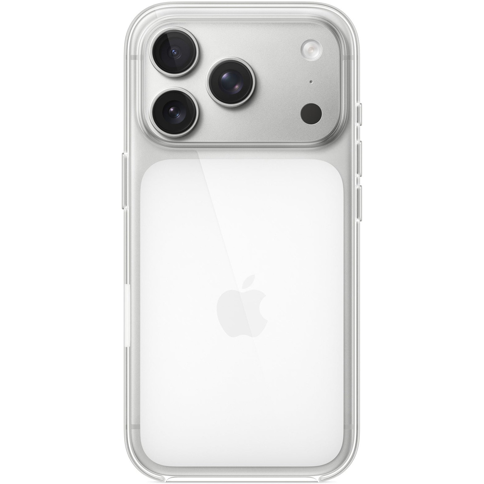 Husa de protectie Apple Clear Case cu MagSafe pentru iPhone 17 Pro, Transparent