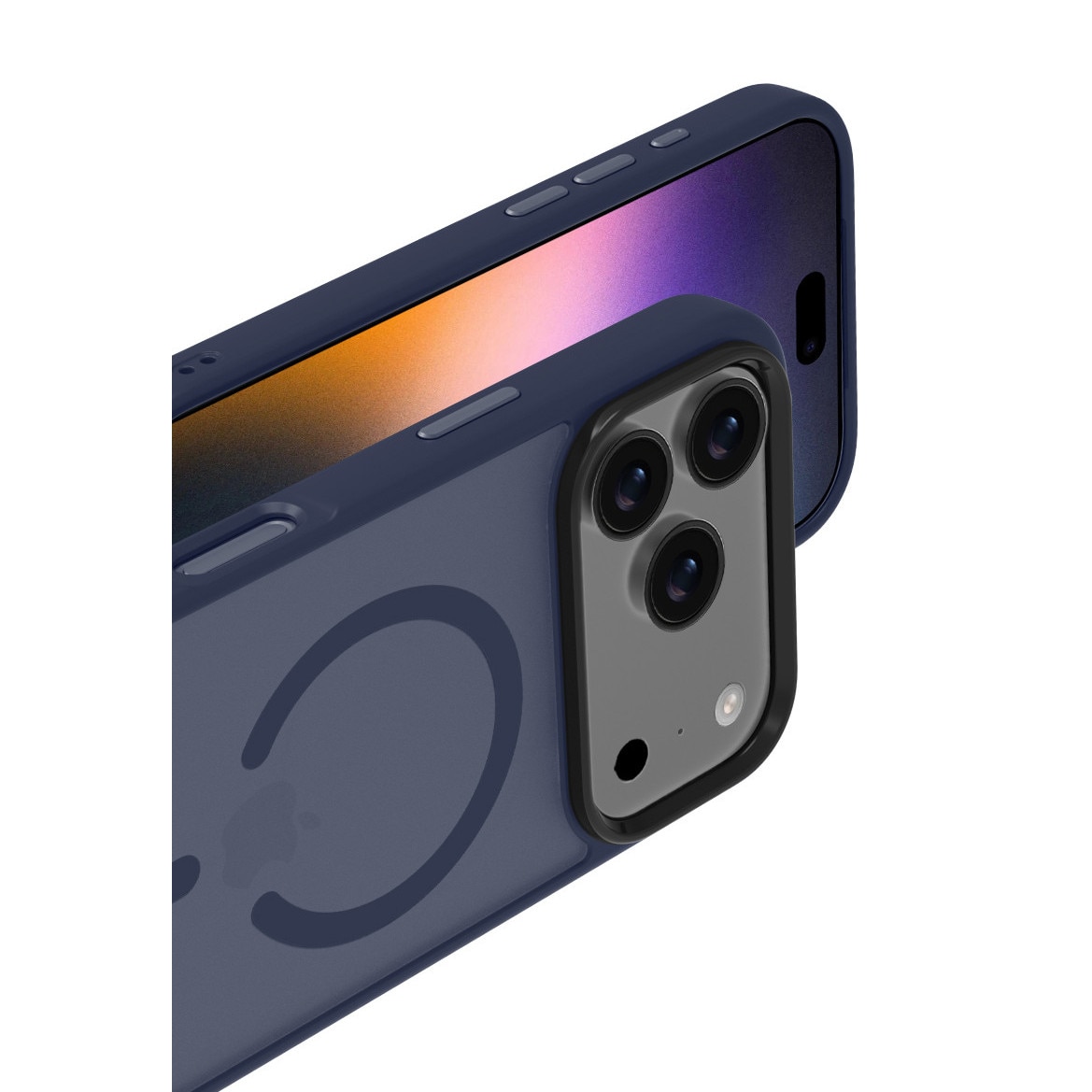 Husa de Protectie, Compatibila Apple iPhone 17 Pro Max, Doctor Shield Fantom, MagSafe - Albastru