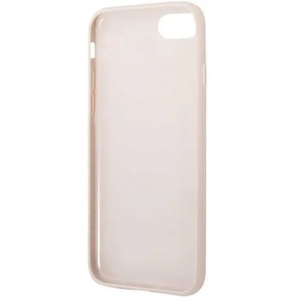 Husa pentru telefon iPhone SE 2022/SE 2020/8/7, GUESS, TPU/Piele ecologica, Roz