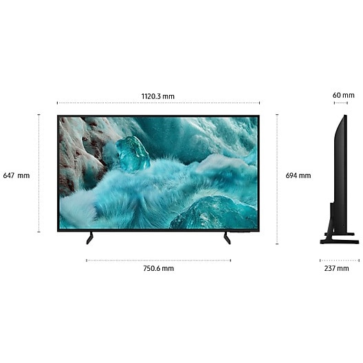 Televizor SAMSUNG QLED 50Q7F2, 125 cm, Smart, 4K Ultra HD, Clasa G (Model 2025)