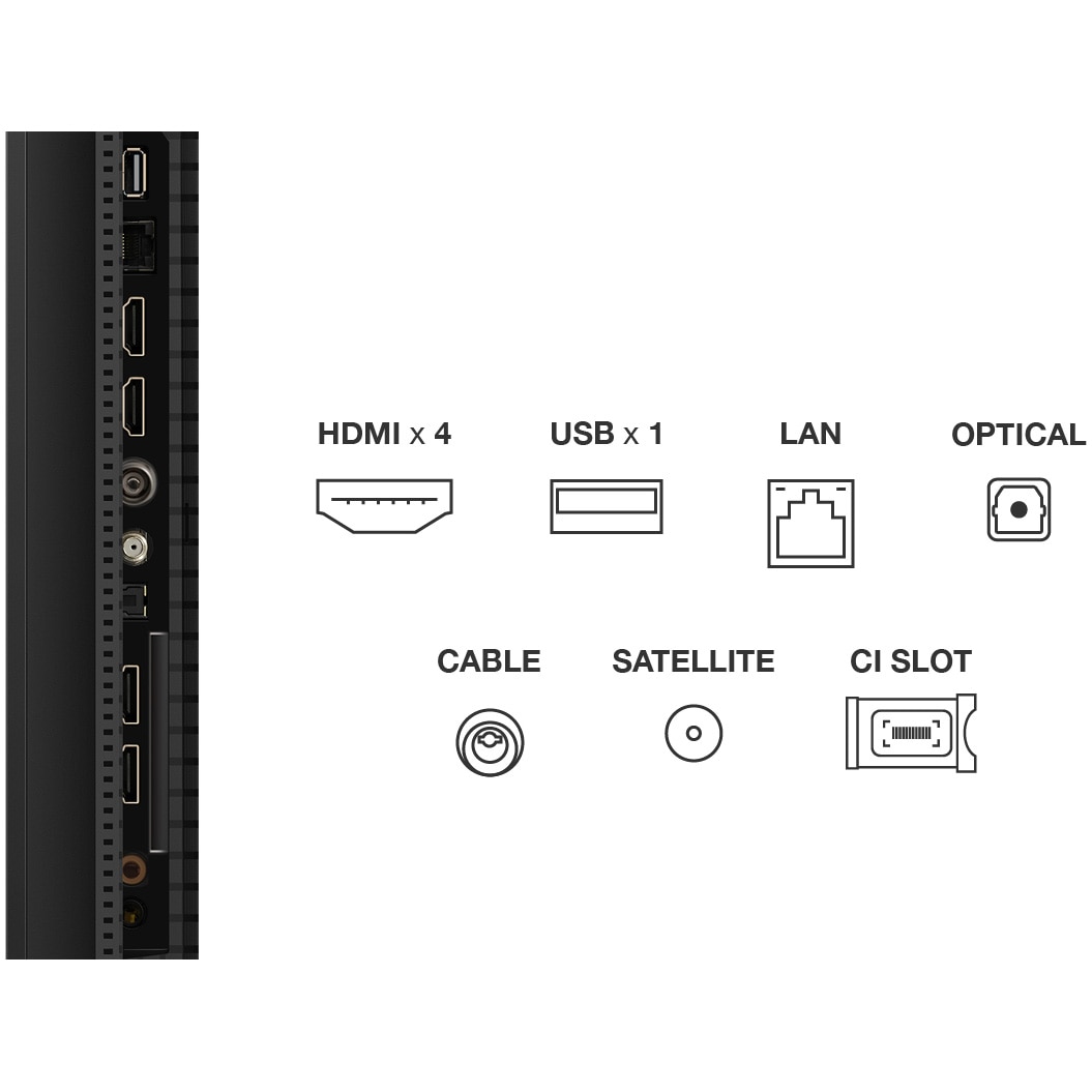 Televizor TCL QD-MiniLed 50C6K, 126 cm, Smart Google TV, 4K Ultra HD, 100Hz, Clasa E (Model 2025)