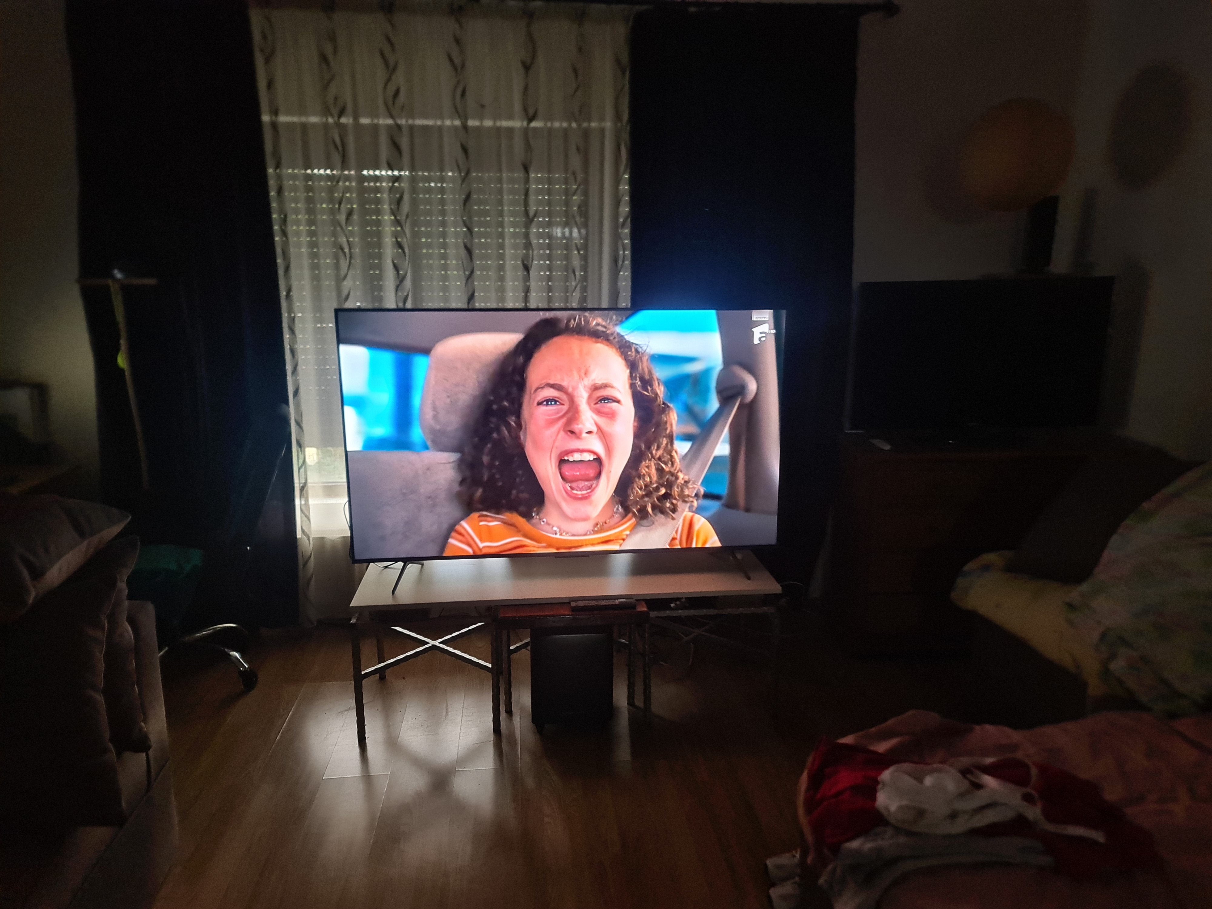 Televizor TCL QD-MiniLed 55C6K, 139 cm, Smart Google TV, 4K Ultra HD, 100Hz, Clasa F (Model 2025)