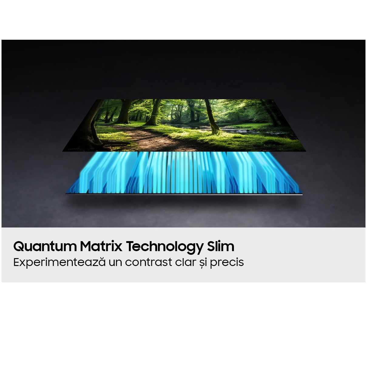 Televizor SAMSUNG Neo QLED 55QN70F, 138 cm, Smart, 4K Ultra HD, 100 Hz, Clasa E(Model 2025)