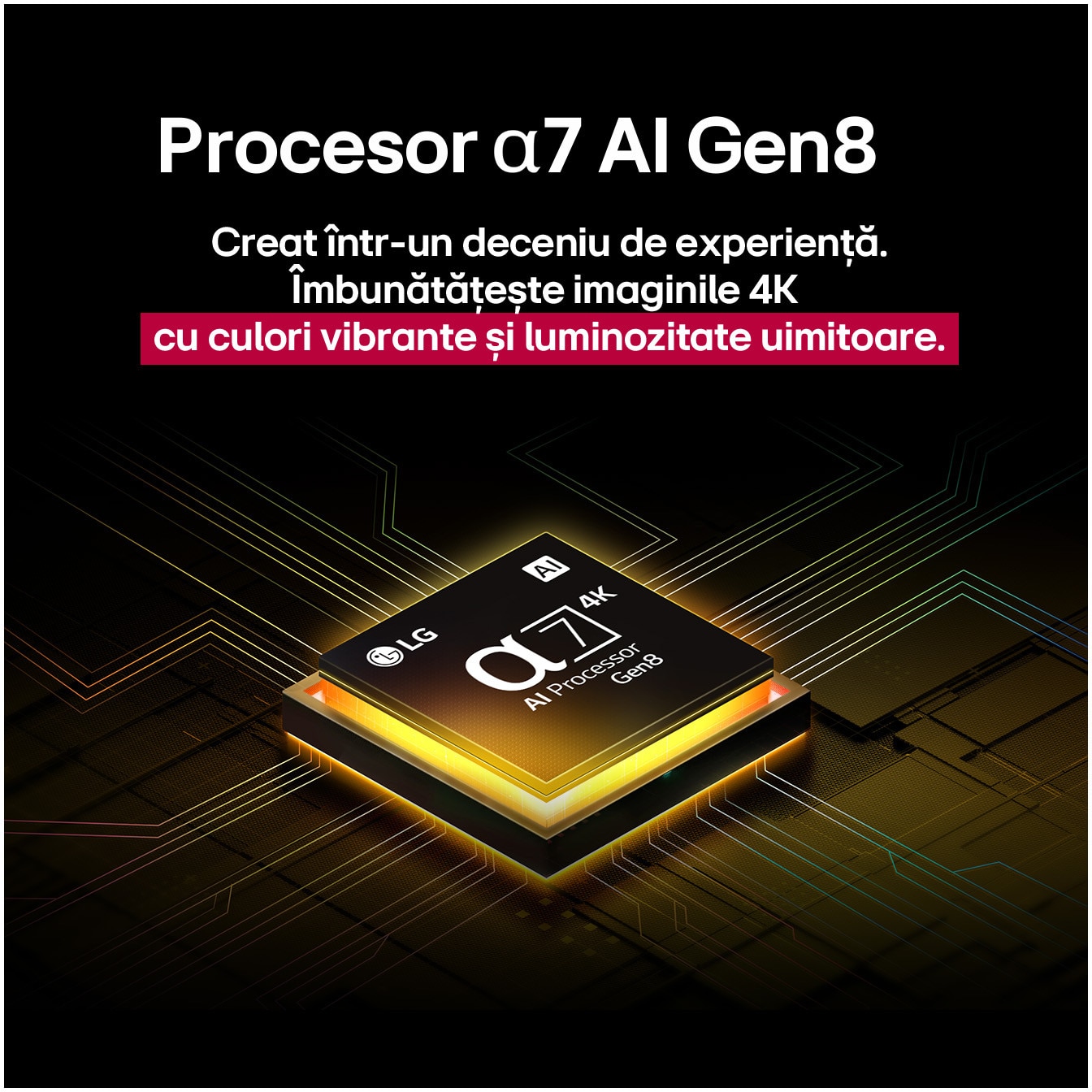 Televizor LG LED 65UA74003LB, 164 cm, Smart, 4K Ultra HD, Clasa F (Model 2025)
