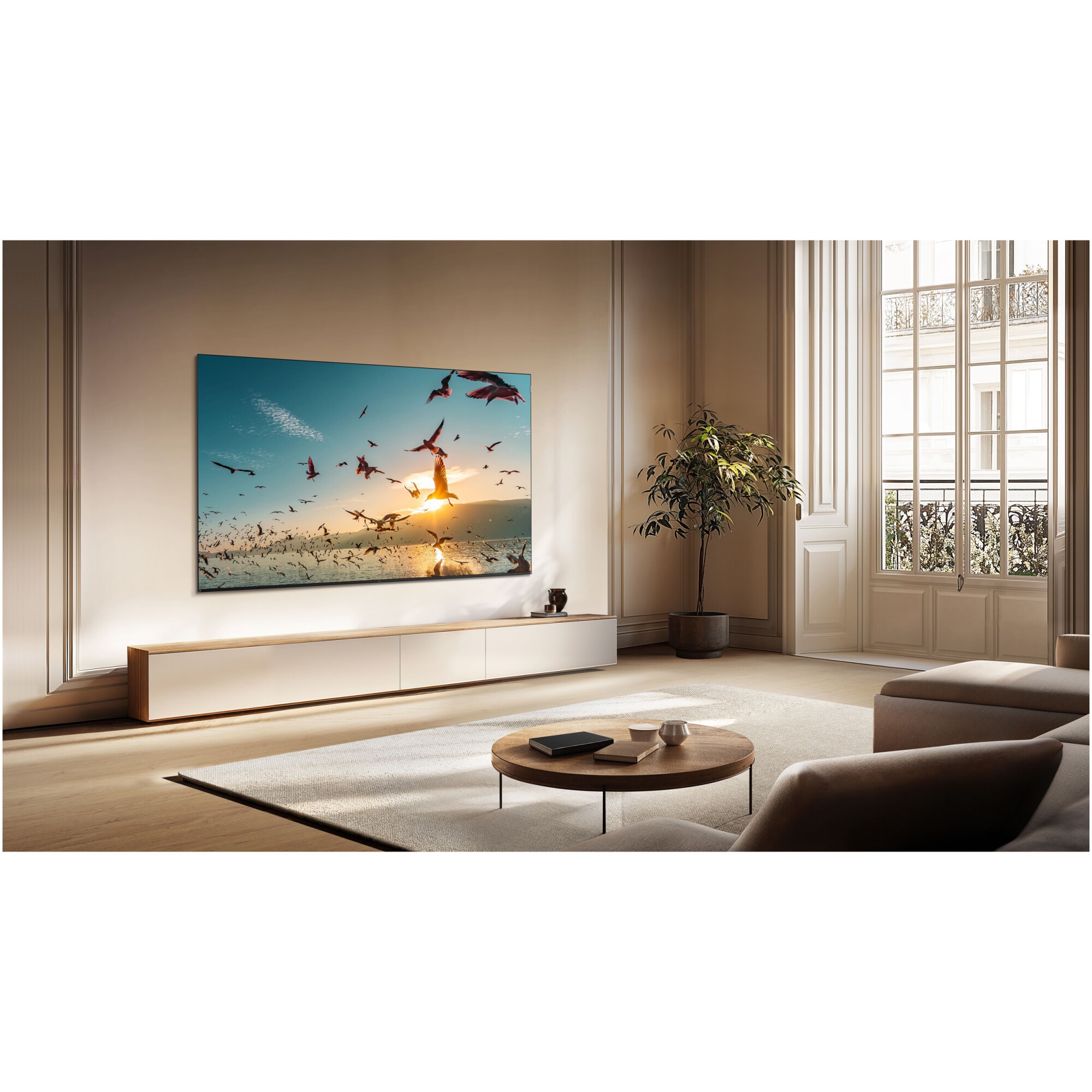 Televizor TCL QLED 50P7K, 126 cm, Smart Google TV, 4K Ultra HD, Clasa F (Model 2025)