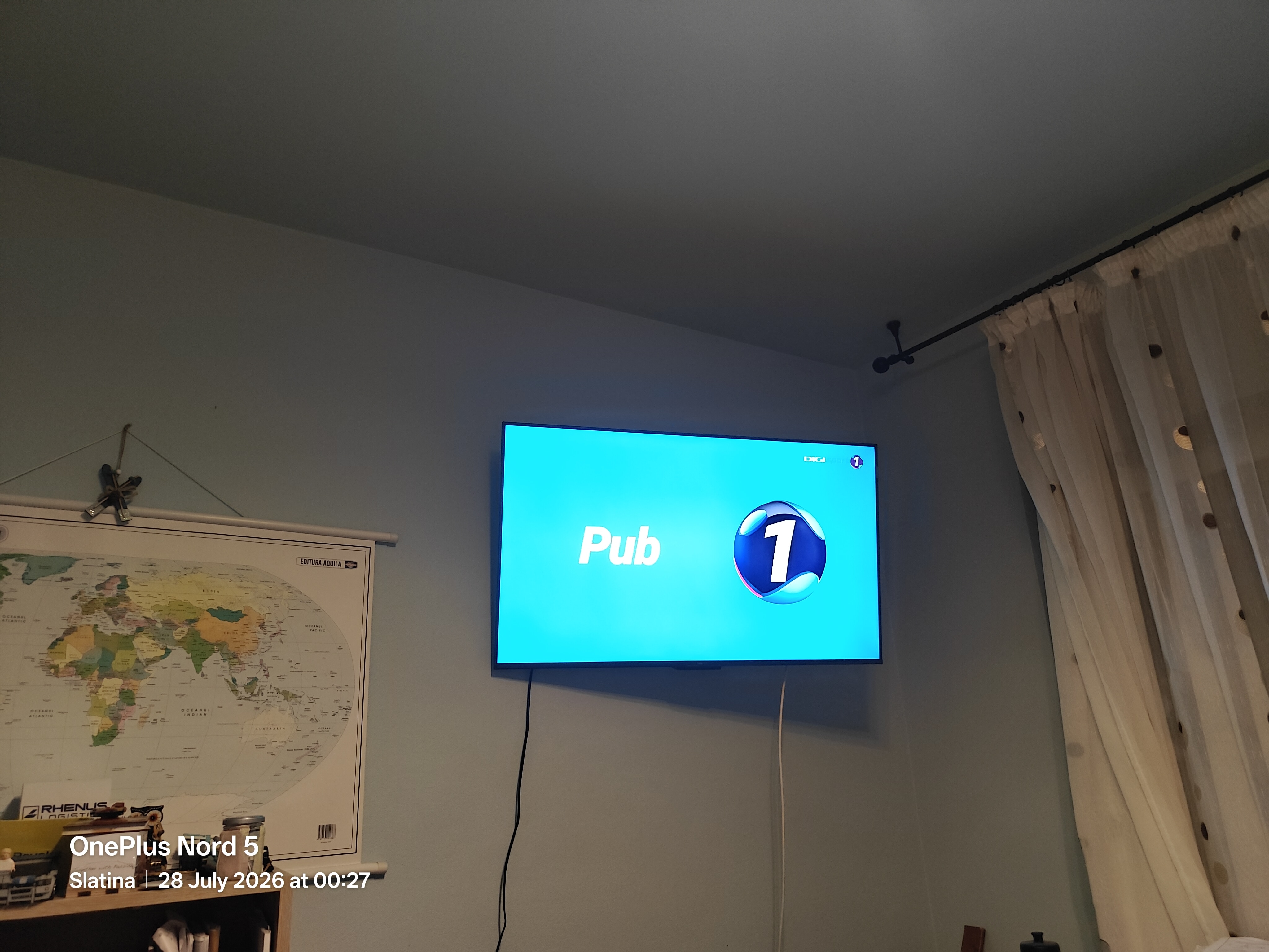 Televizor TCL QLED 50P7K, 126 cm, Smart Google TV, 4K Ultra HD, Clasa F (Model 2025)