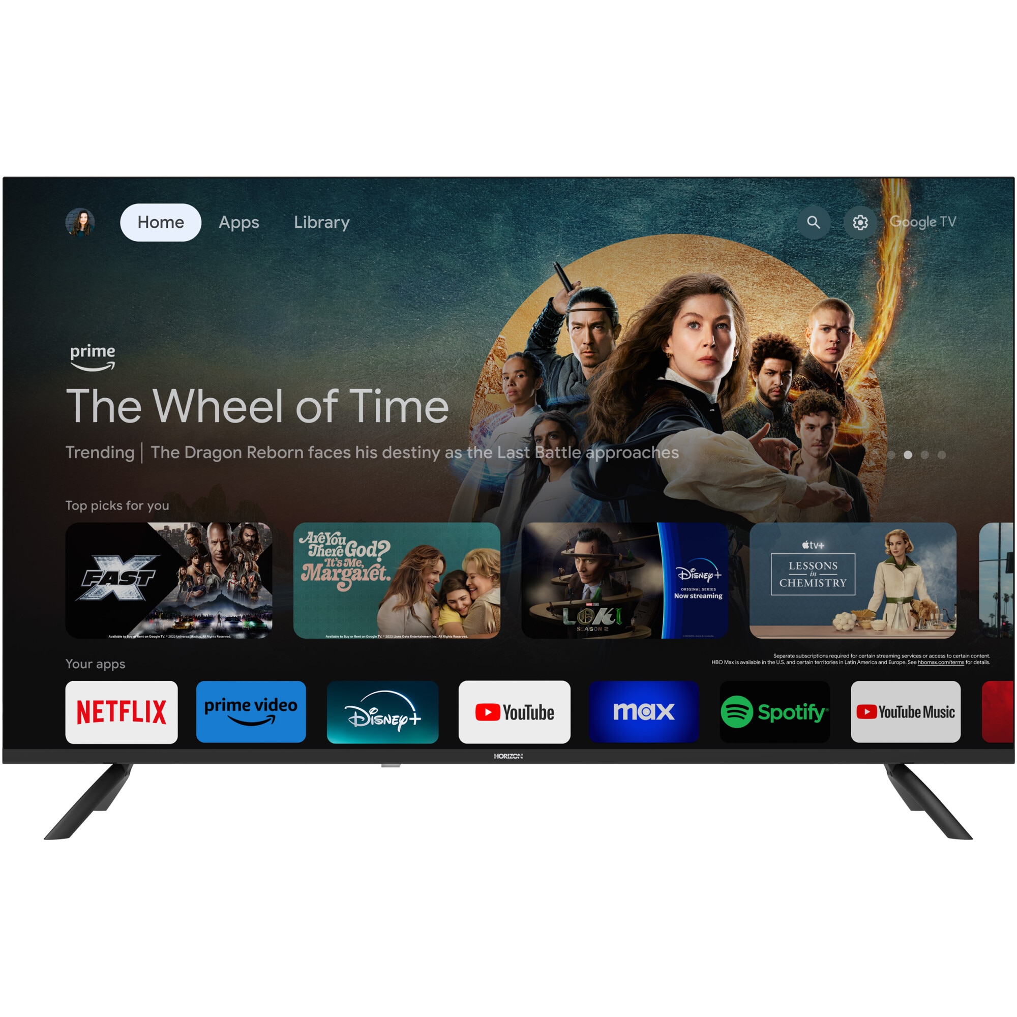 Televizor Horizon LED 40HL7590F/D, 101 cm, Smart Google TV, Full HD, Clasa E