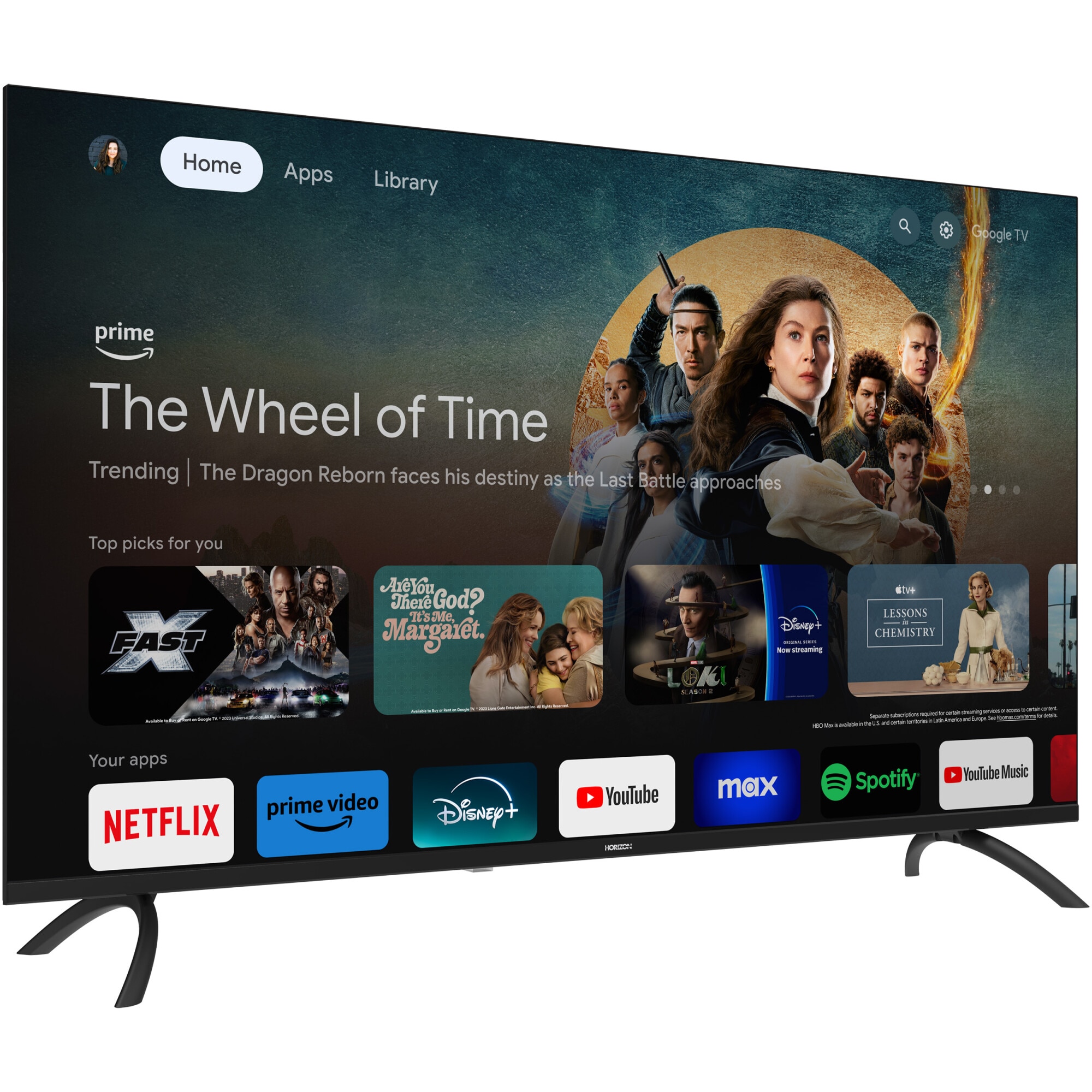 Televizor Horizon LED 40HL7590F/D, 101 cm, Smart Google TV, Full HD, Clasa E