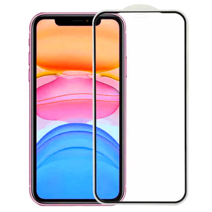 Folie protectie, compatibila IPhone 14,13,13 Pro, Calitate profesionala ROHS, Full Cover