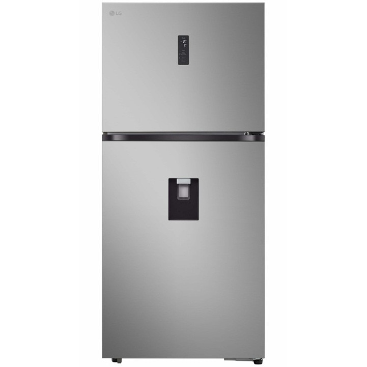 Frigider cu doua usi GTFV61PYBQD,609 l,No Frost, Compresor Smart Inverter, WI-FI,Dozator apa, H 184 cm, Cls E, Argintiu