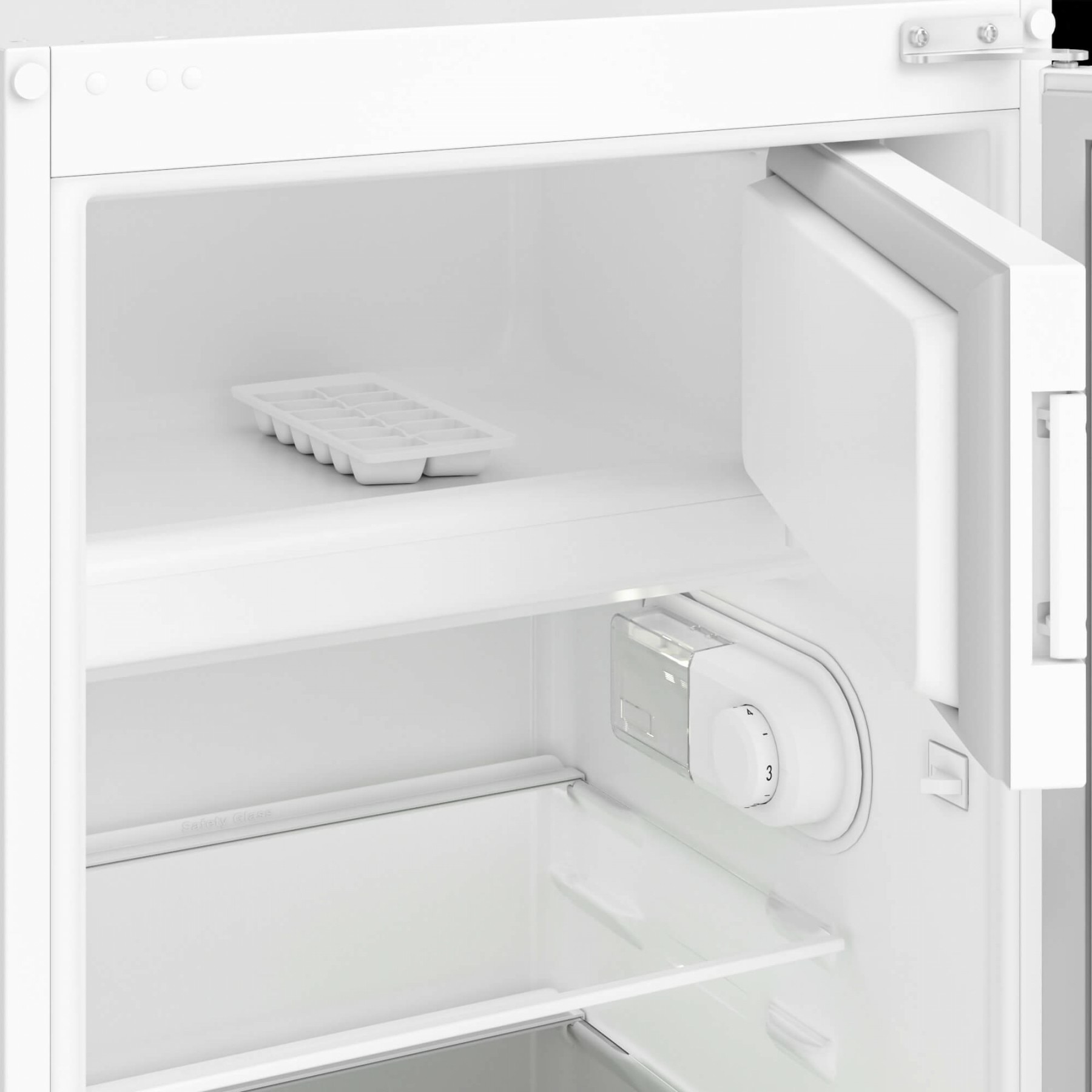 Frigider cu o usa incorporabil Beko BSSA300M4SN, 175 l, Usa reversibila, XXL Bottle holder, Clasa E, H 121.5 cm