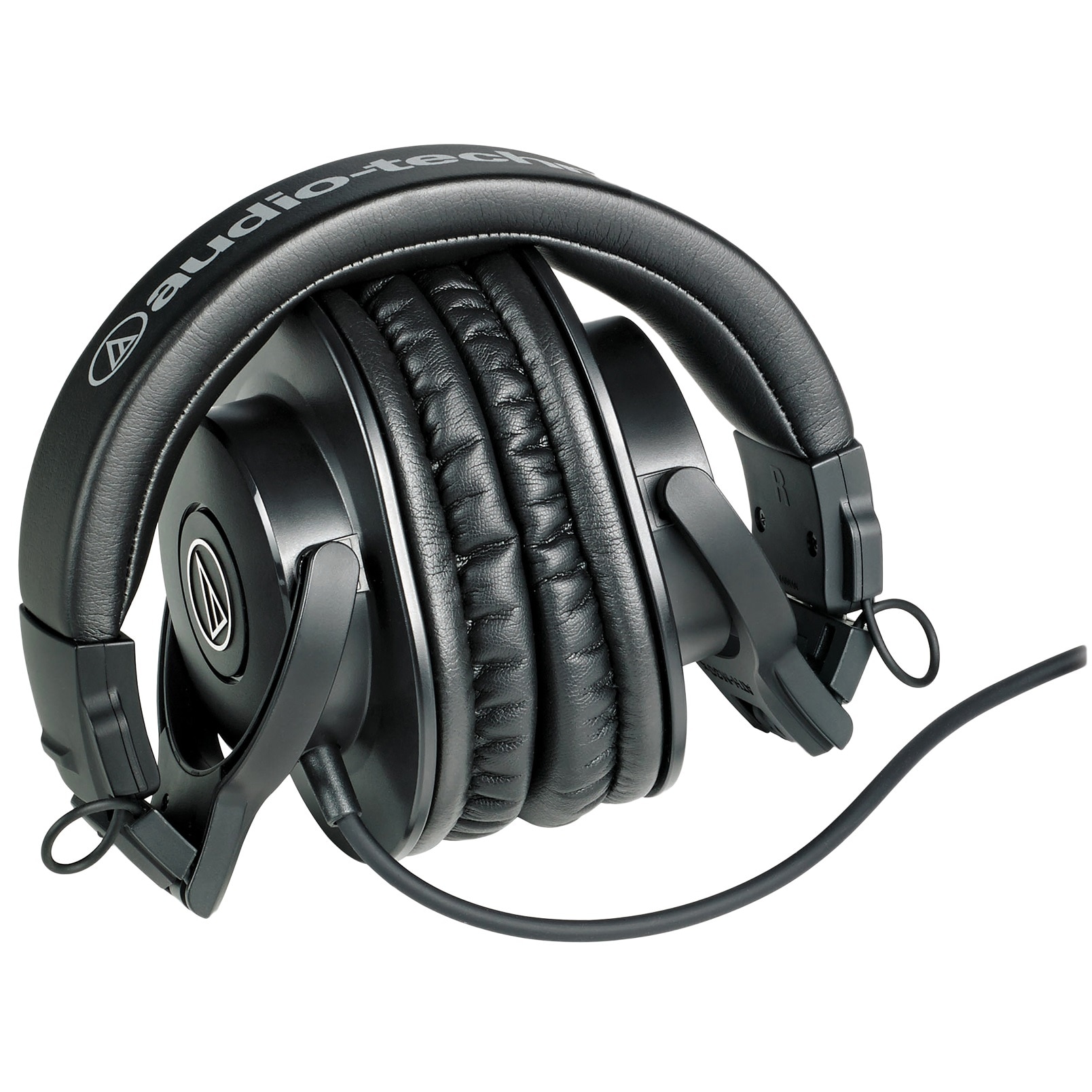 Casti audio tip Dj Audio-Technica ATH-M30x, Negru