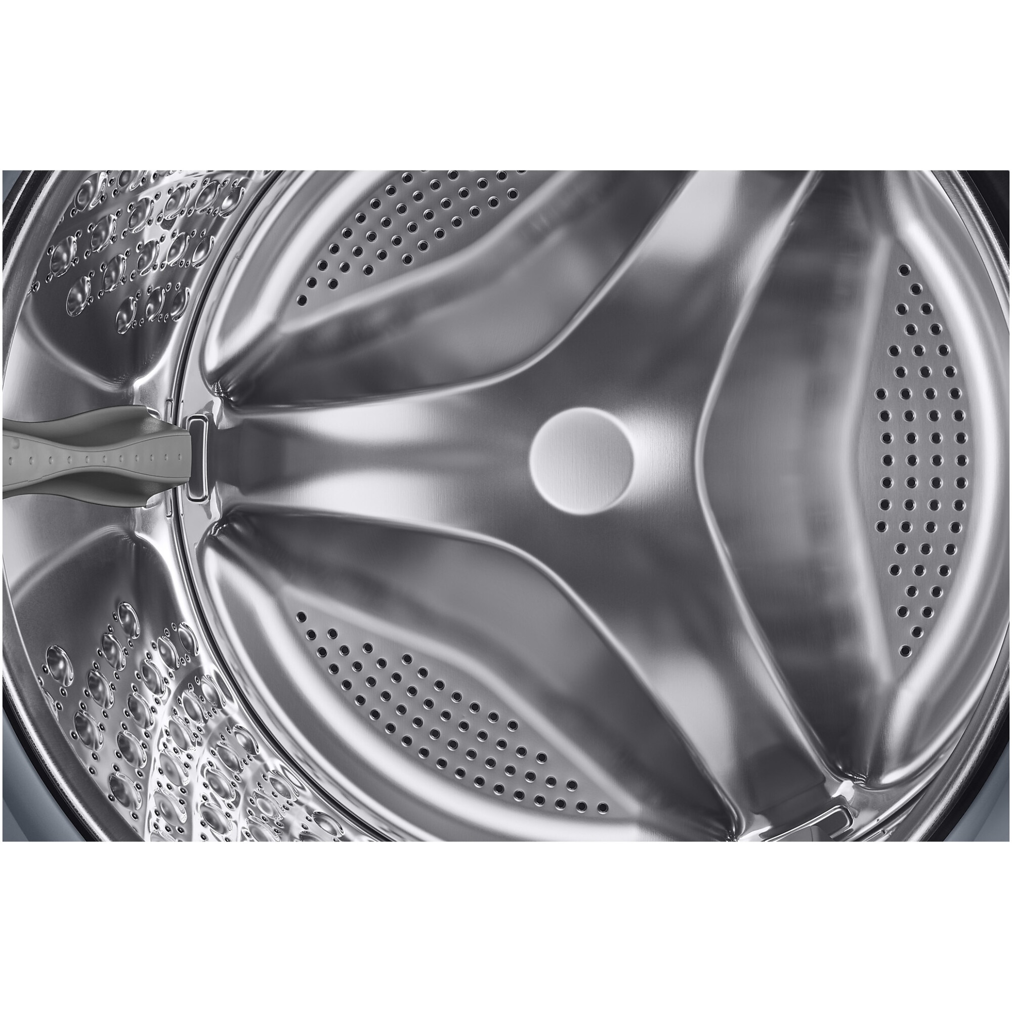 Masina de spalat rufe cu uscator Samsung WD90DG5B15BELE, Spalare 9 kg, Uscare 6 kg, 1400 RPM, Clasa D, AI Ecobubble, WiFi, Alb