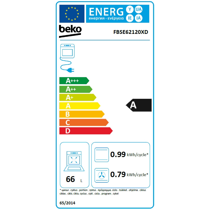 Aragaz Beko FBSE62120XD, Mixt, 4 arzatoare, Aprindere electrica, Gatire asistata cu ventilatie, Grill, 60 cm, Inox