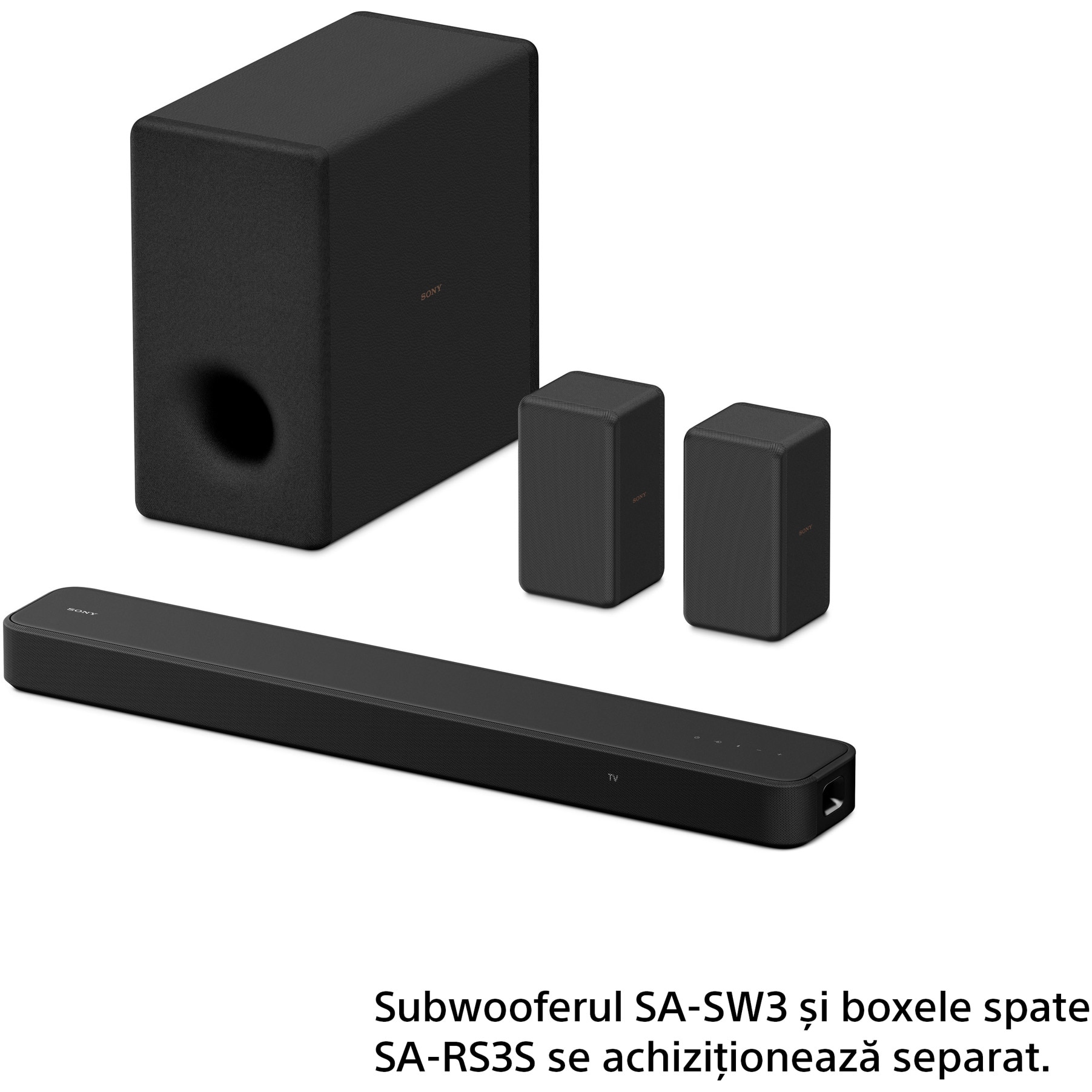 Soundbar SONY HT-S2000, 3.1ch, 250W, Dolby Atmos, DTS:X, Bluetooth, Dolby, Negru