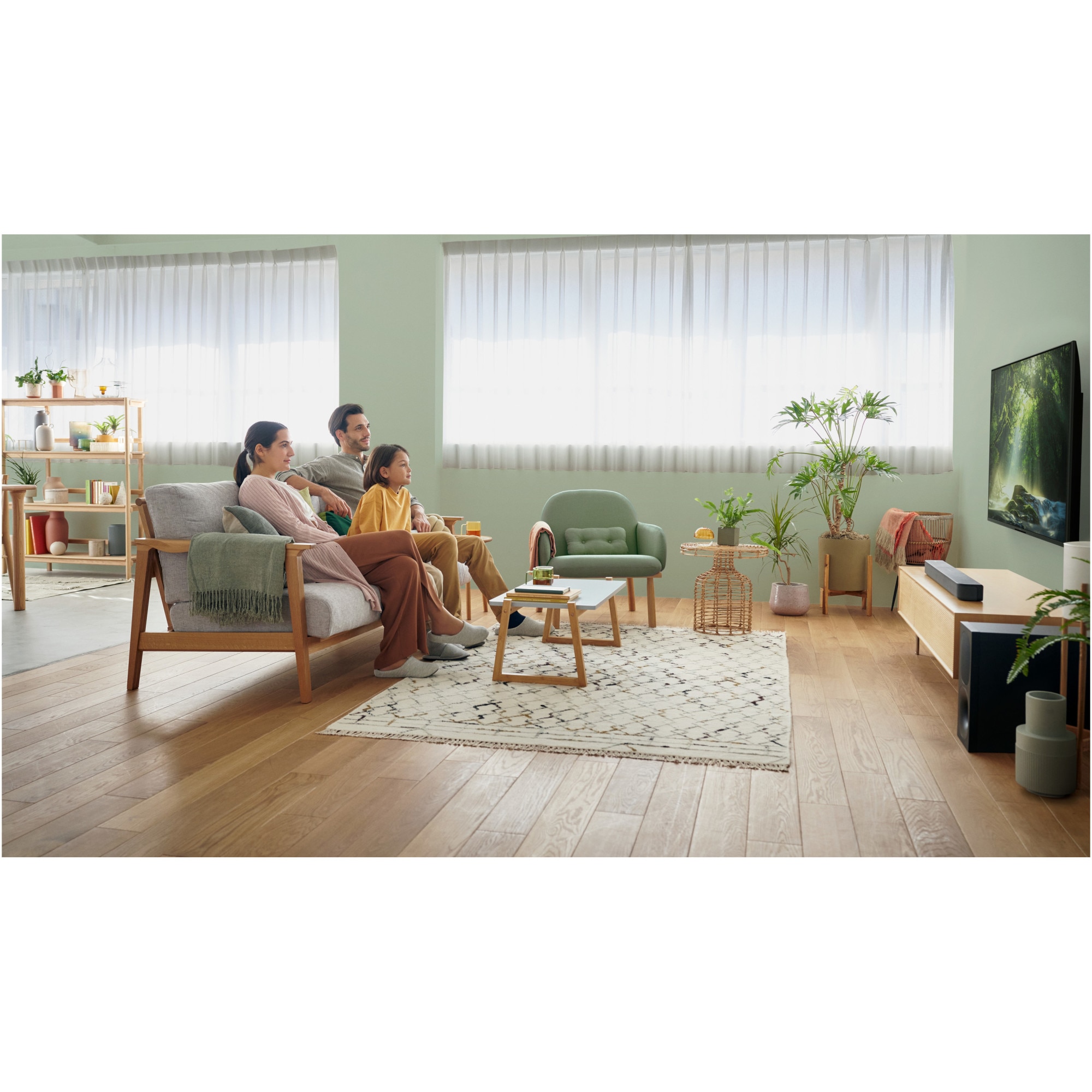 Soundbar Sony HT-S400, 2.1ch, 330 W, Bluetooth, Subwoofer wireless, Dolby Digital, Negru