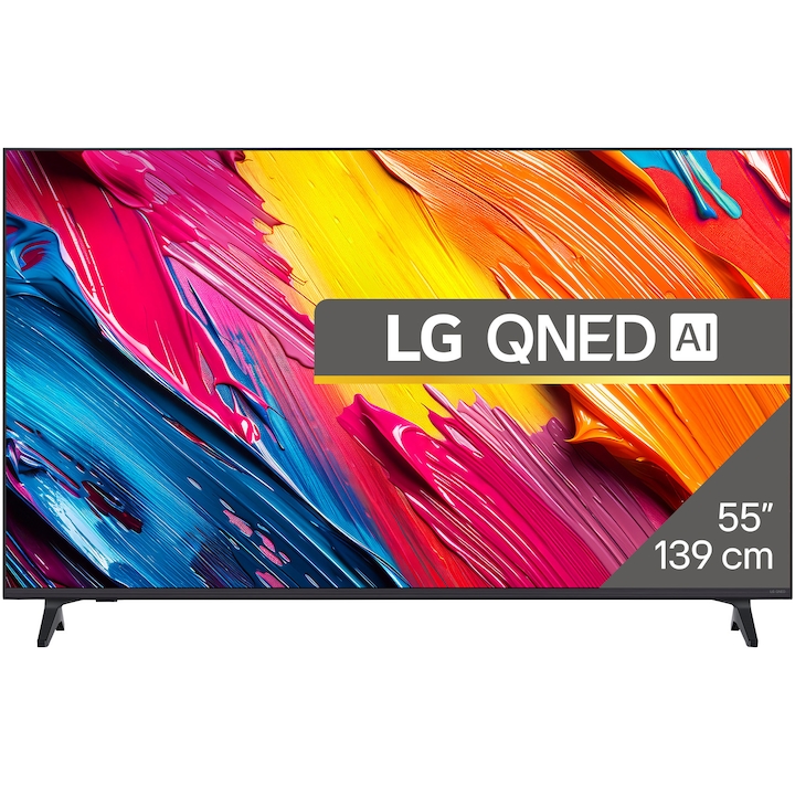 Televizor LG QNED 55QNED70A6A, 139 cm, Smart, 4K Ultra HD, Clasa G (Model 2025)
